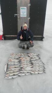 Ice Fishing Door County for Walleyes and Whitefish